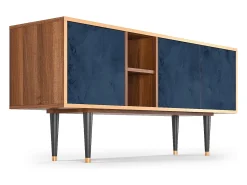 Online Mueble de TV - 150х69х41 cm - T5 - Endless Galaxi, Nogueira Castanho