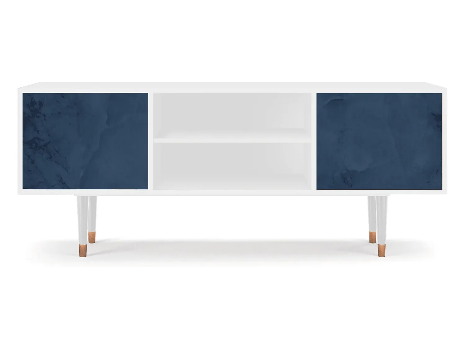 Discount Mueble de TV - 170х69х48 cm - T2 - Endless Galaxi, Branco Bege