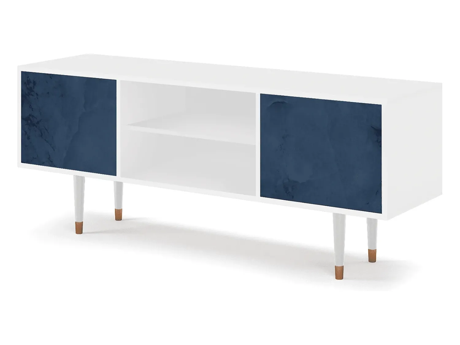 Discount Mueble de TV - 170х69х48 cm - T2 - Endless Galaxi, Branco Bege