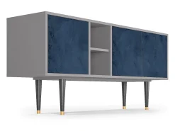 Online Mueble de TV - 150х69х41 cm - T5 - Endless Galaxi, Cinza Cinzento