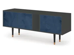 Mueble de TV - 170х69х48 cm - T1 - Endless Galaxi, Antracite^ Móvel De Tv