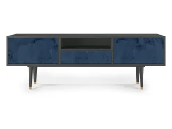 Móvel De Tv* Mueble de TV - 170х59х41 cm - T6 - Endless Galaxi, Antracite Cinza antracite