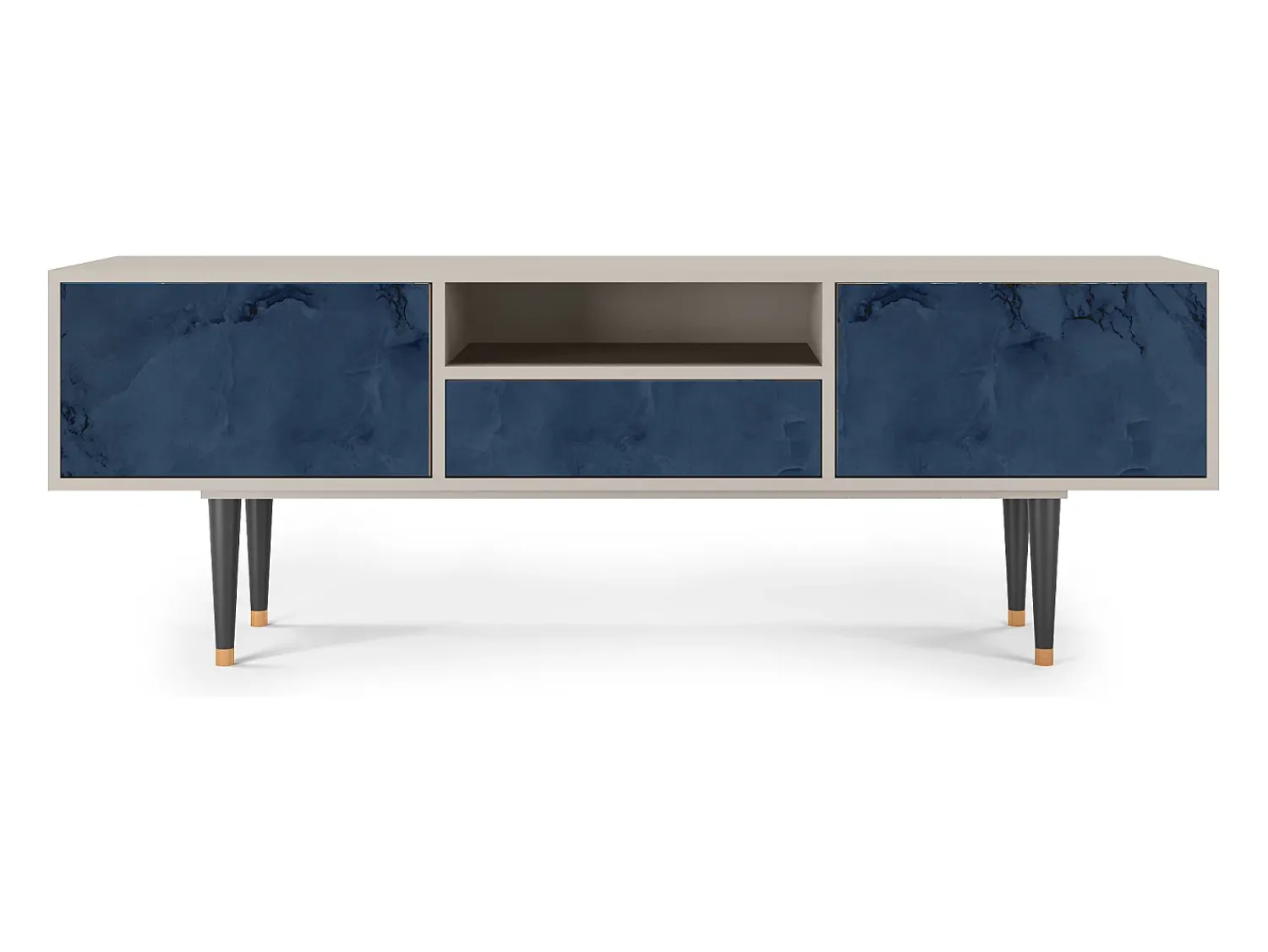 Mueble de TV - 170х59х41 cm - T6 - Endless Galaxi, Areia^ Móvel De Tv