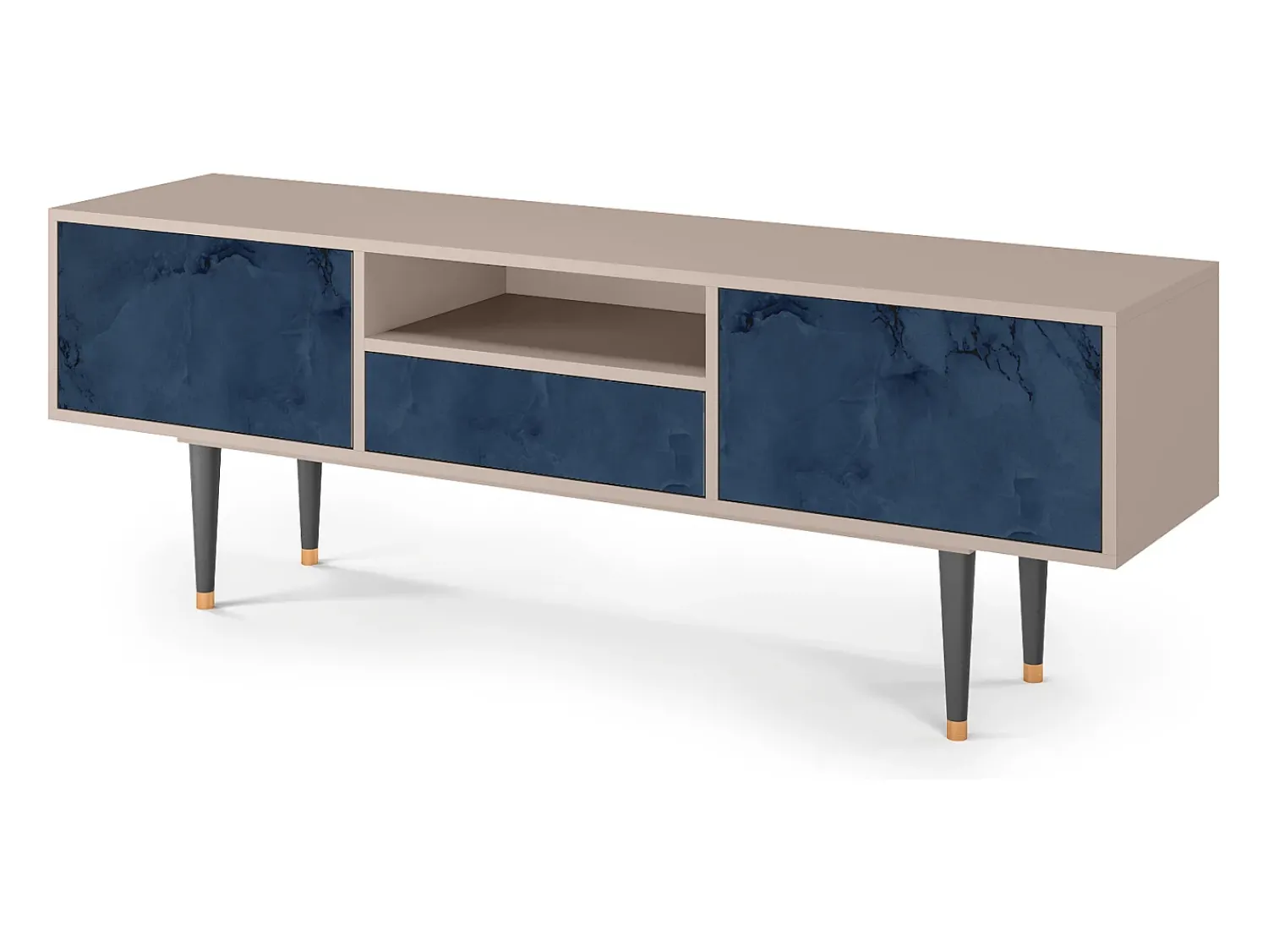 Mueble de TV - 170х59х41 cm - T6 - Endless Galaxi, Areia^ Móvel De Tv