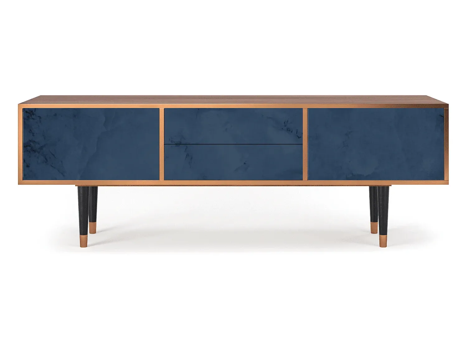 Hot Mueble de TV - 170х59х48 cm - T4 - Endless Galaxi, Nogueira Castanho