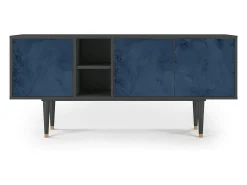 Mueble de TV - 150х69х41 cm - T5 - Endless Galaxi, Antracite^ Móvel De Tv