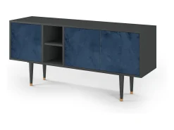 Mueble de TV - 150х69х41 cm - T5 - Endless Galaxi, Antracite^ Móvel De Tv