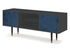 Móvel De Tv| Mueble de TV - 170х69х48 cm - T2 - Endless Galaxi, Antracite Cinza antracite