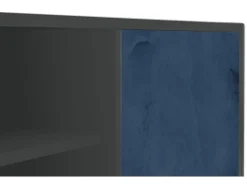 Móvel De Tv| Mueble de TV - 170х69х48 cm - T2 - Endless Galaxi, Antracite Cinza antracite