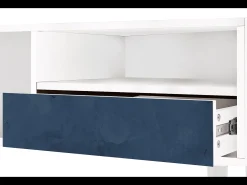 Clearance Mueble de TV - 115х59х48 cm - T3 - Endless Galaxi, Branco Bege