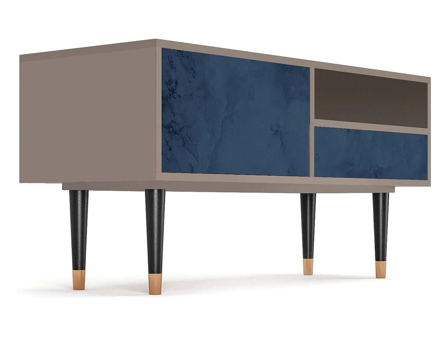 Móvel De Tv* Mueble de TV - 115х59х48 cm - T3 - Endless Galaxi, Latte Bege