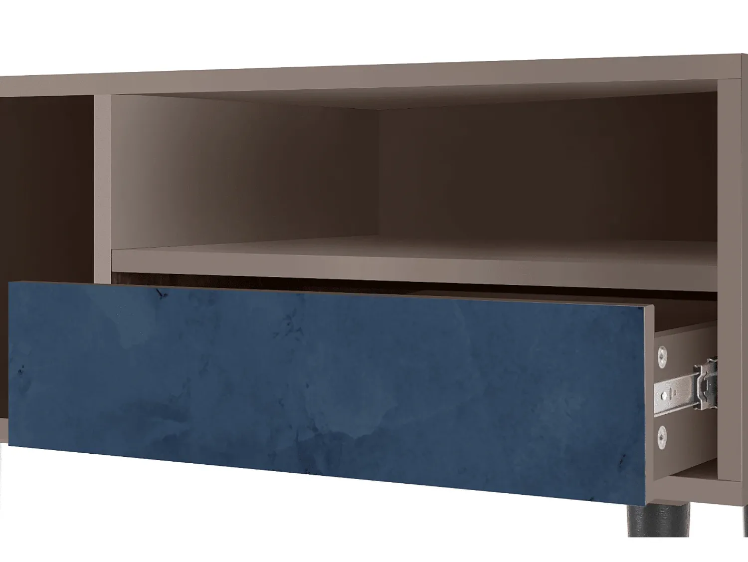 Móvel De Tv* Mueble de TV - 115х59х48 cm - T3 - Endless Galaxi, Latte Bege