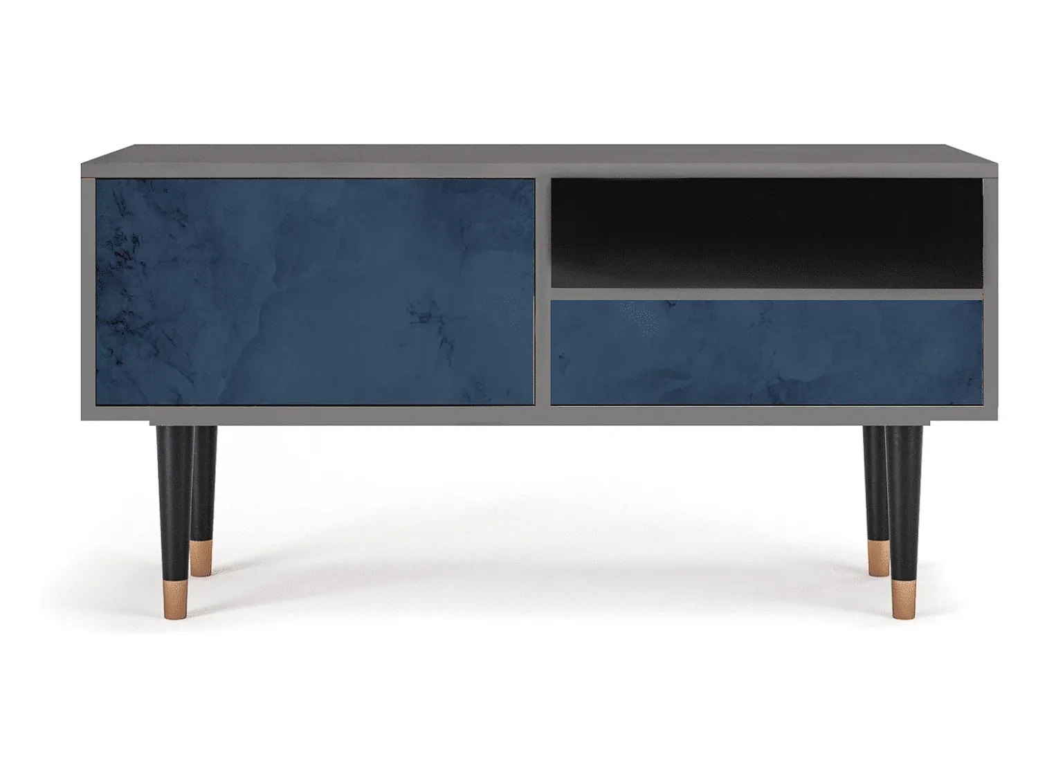 New Mueble de TV - 115х59х48 cm - T3 - Endless Galaxi, Areia Bege
