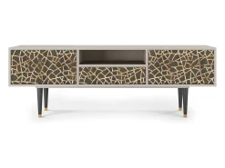 Móvel De Tv| Mueble de TV - 170х59х41 cm - T6 - Enlarged Leaf, Areia Bege