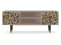 Mueble de TV - 170х69х48 cm - T2 - Enlarged Leaf, Latte^ Móvel De Tv