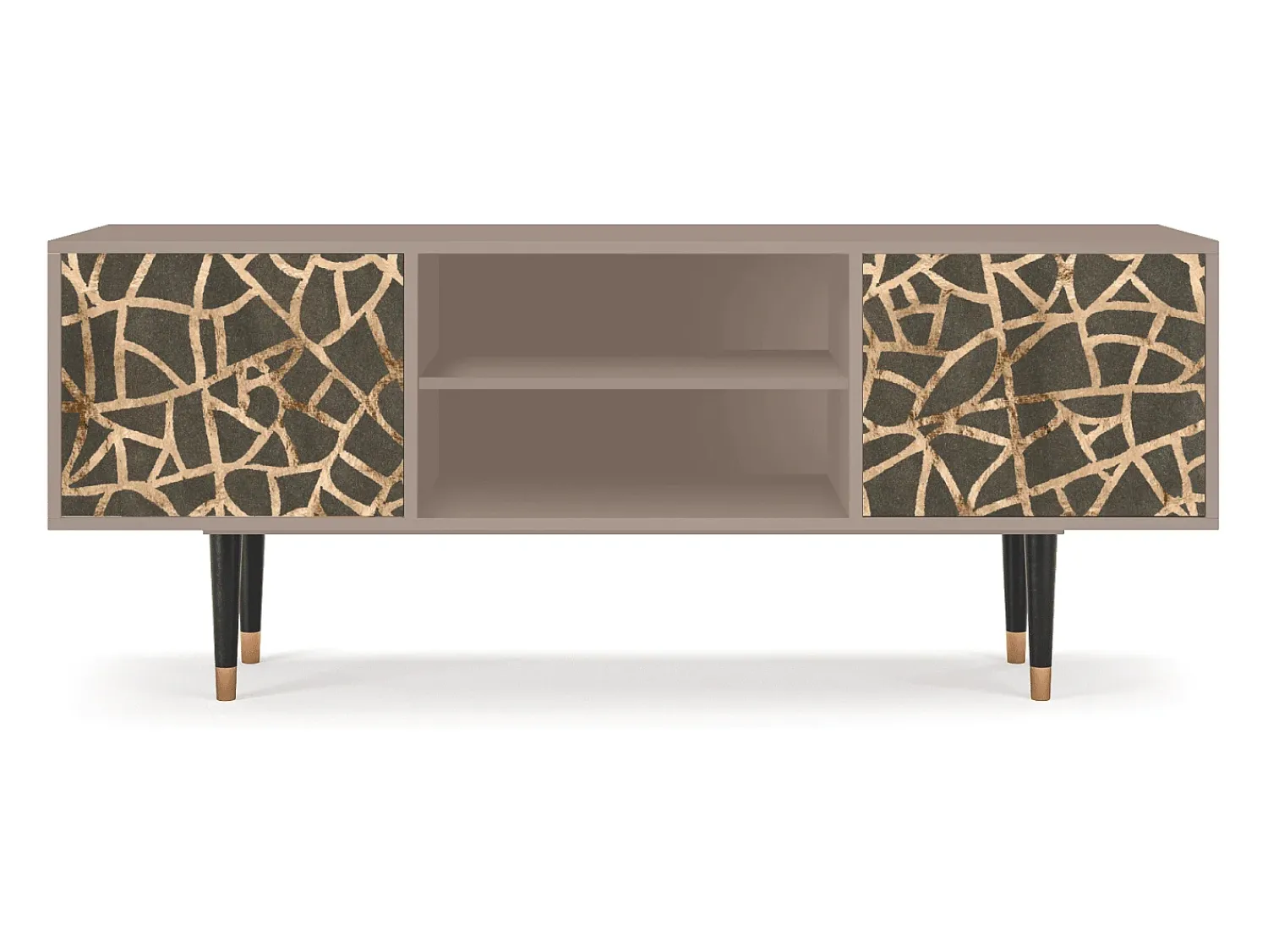 Mueble de TV - 170х69х48 cm - T2 - Enlarged Leaf, Latte^ Móvel De Tv