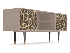 Mueble de TV - 170х69х48 cm - T2 - Enlarged Leaf, Latte^ Móvel De Tv