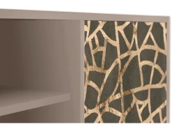 Mueble de TV - 170х69х48 cm - T2 - Enlarged Leaf, Latte^ Móvel De Tv