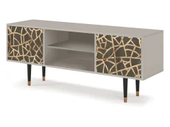 Móvel De Tv| Mueble de TV - 170х69х48 cm - T2 - Enlarged Leaf, Areia Bege
