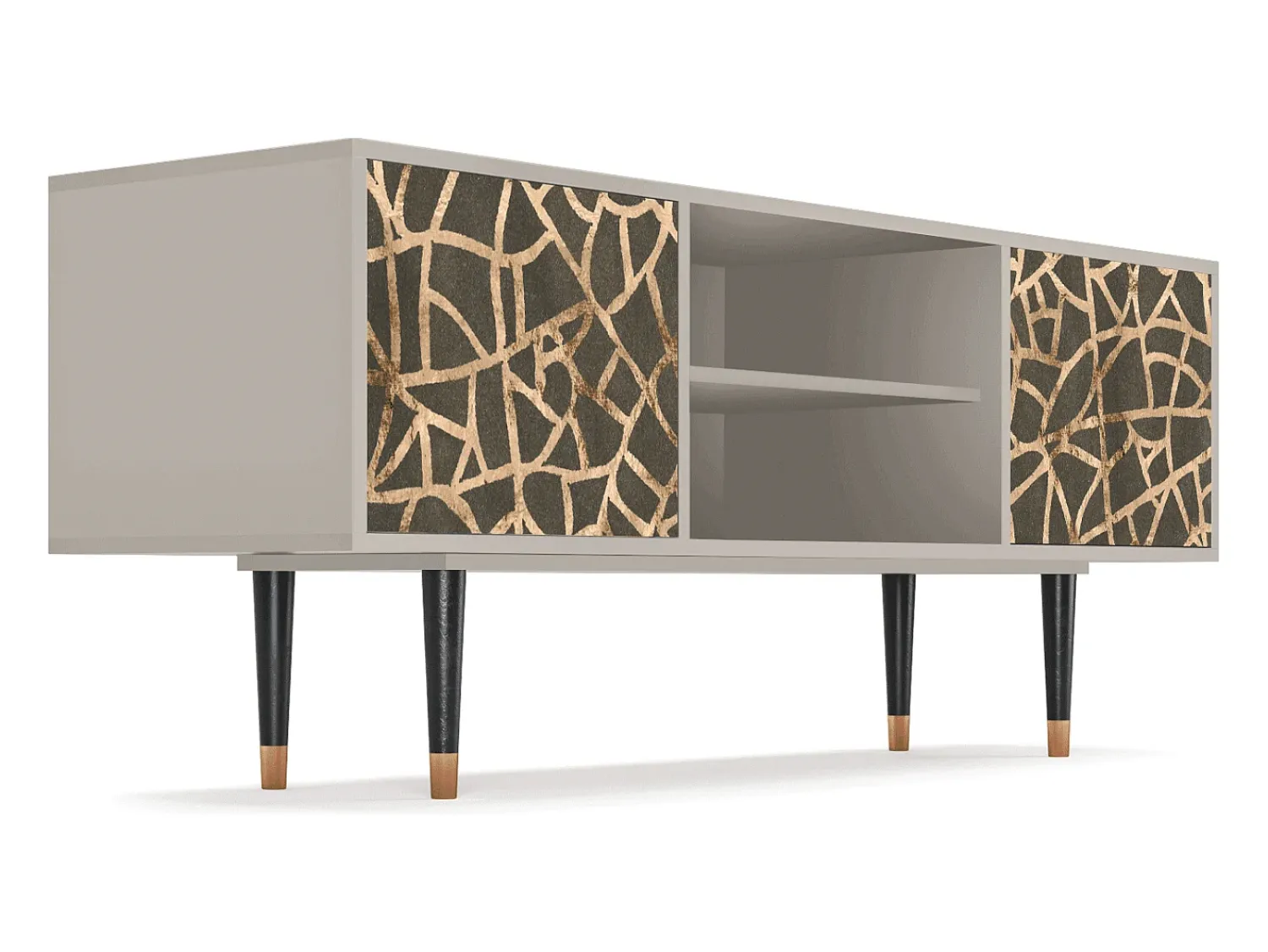 Móvel De Tv| Mueble de TV - 170х69х48 cm - T2 - Enlarged Leaf, Areia Bege