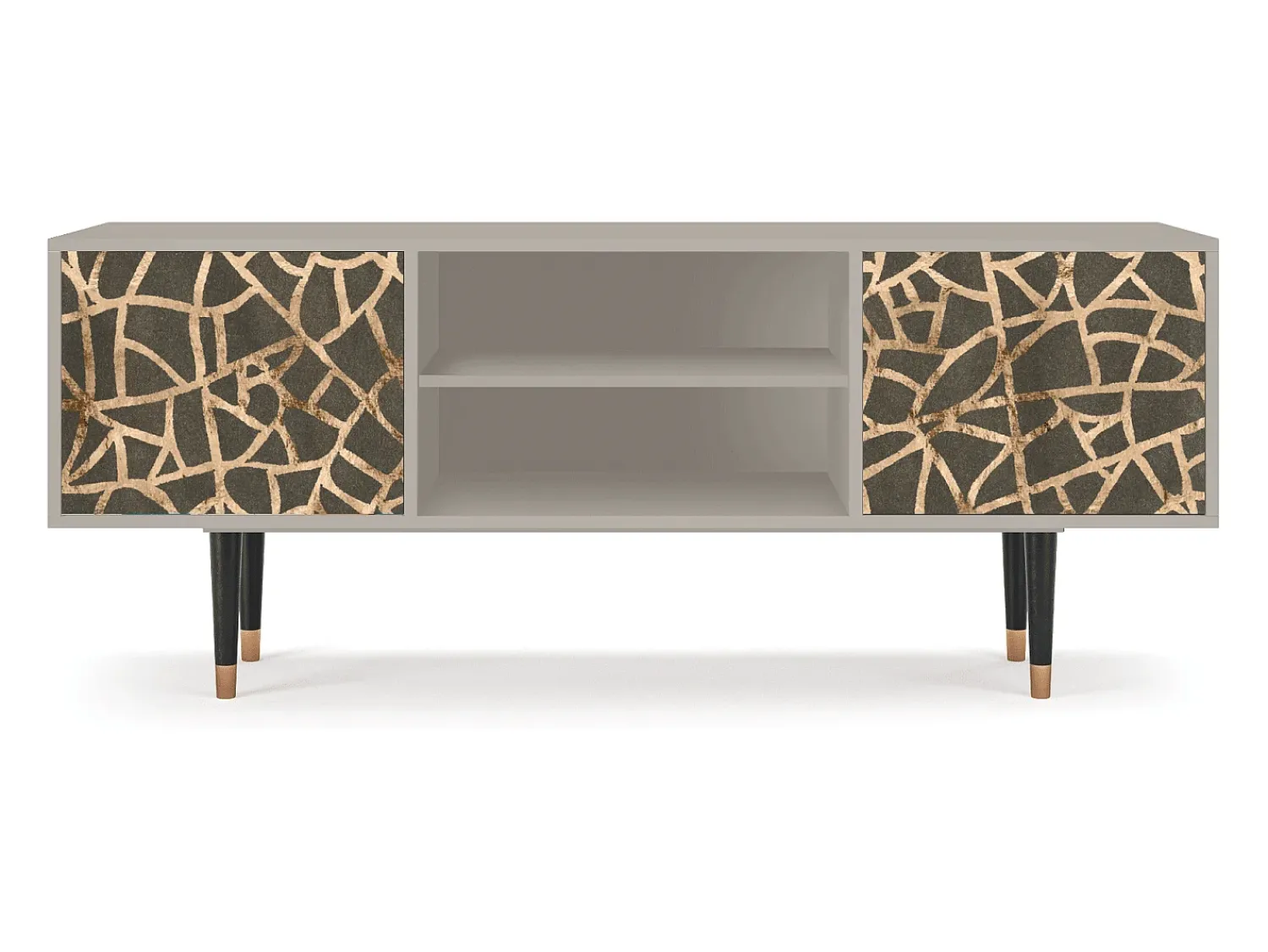 Móvel De Tv| Mueble de TV - 170х69х48 cm - T2 - Enlarged Leaf, Areia Bege