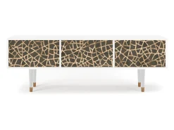 Mueble de TV - 170х59х48 cm - T4 - Enlarged Leaf, Branco^ Móvel De Tv