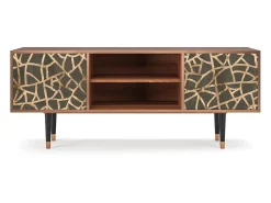 Sale Mueble de TV - 170х69х48 cm - T2 - Enlarged Leaf, Nogueira Castanho