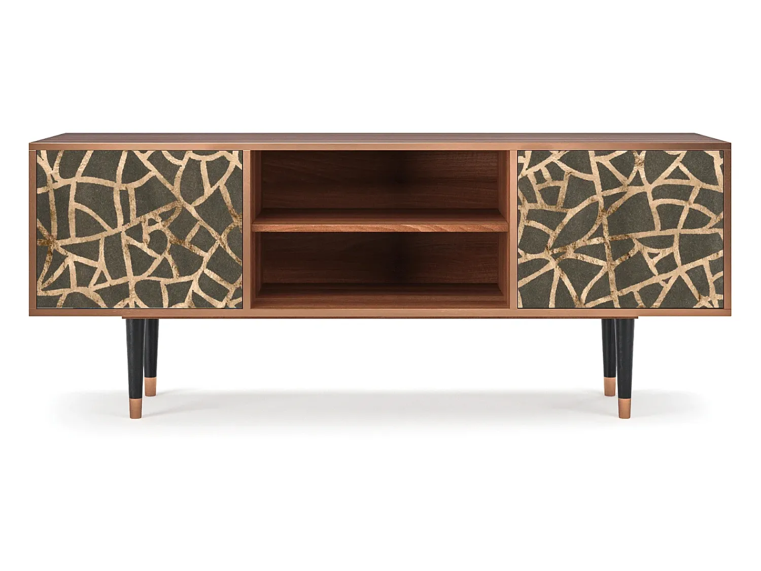 Sale Mueble de TV - 170х69х48 cm - T2 - Enlarged Leaf, Nogueira Castanho