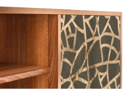 Sale Mueble de TV - 170х69х48 cm - T2 - Enlarged Leaf, Nogueira Castanho