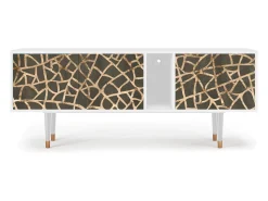 Mueble de TV - 170х69х48 cm - T1 - Enlarged Leaf, Branco^ Móvel De Tv