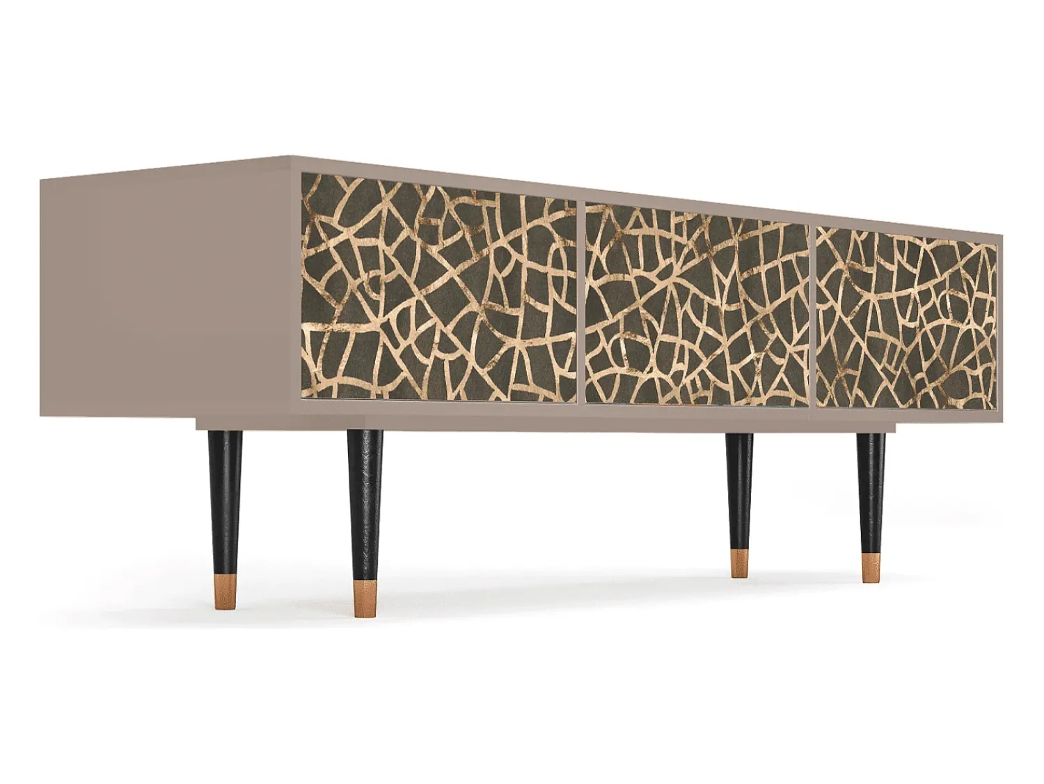 Móvel De Tv| Mueble de TV - 170х59х48 cm - T4 - Enlarged Leaf, Latte Bege