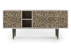Móvel De Tv| Mueble de TV - 150х69х41 cm - T5 - Enlarged Leaf, Areia Bege