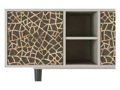 Móvel De Tv| Mueble de TV - 150х69х41 cm - T5 - Enlarged Leaf, Areia Bege
