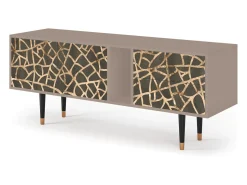 Móvel De Tv* Mueble de TV - 170х69х48 cm - T1 - Enlarged Leaf, Latte Bege