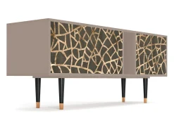 Móvel De Tv* Mueble de TV - 170х69х48 cm - T1 - Enlarged Leaf, Latte Bege