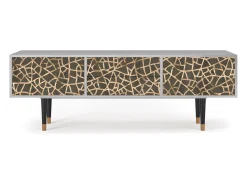Mueble de TV - 170х59х48 cm - T4 - Enlarged Leaf, Cinza^ Móvel De Tv