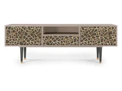Móvel De Tv| Mueble de TV - 170х59х41 cm - T6 - Enlarged Leaf, Latte Bege