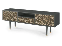 Mueble de TV - 170х59х41 cm - T6 - Enlarged Leaf, Antracite^ Móvel De Tv