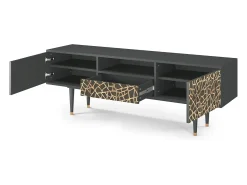 Mueble de TV - 170х59х41 cm - T6 - Enlarged Leaf, Antracite^ Móvel De Tv