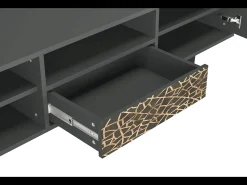 Mueble de TV - 170х59х41 cm - T6 - Enlarged Leaf, Antracite^ Móvel De Tv