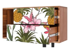 Móvel De Tv* Mueble de TV - 170х69х48 cm - T1 - Estival Fruit, Nogueira Castanho