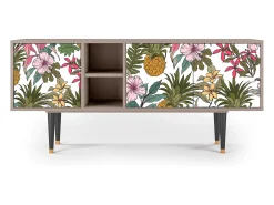 New Mueble de TV - 150х69х41 cm - T5 - Estival Fruit, Areia Bege