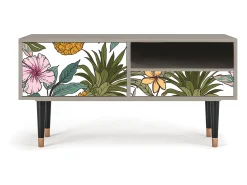 New Mueble de TV - 115х59х48 cm - T3 - Estival Fruit, Areia Bege