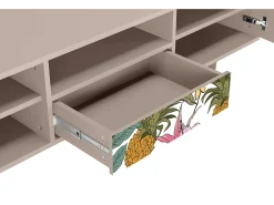 Móvel De Tv* Mueble de TV - 170х59х41 cm - T6 - Estival Fruit, Latte Bege