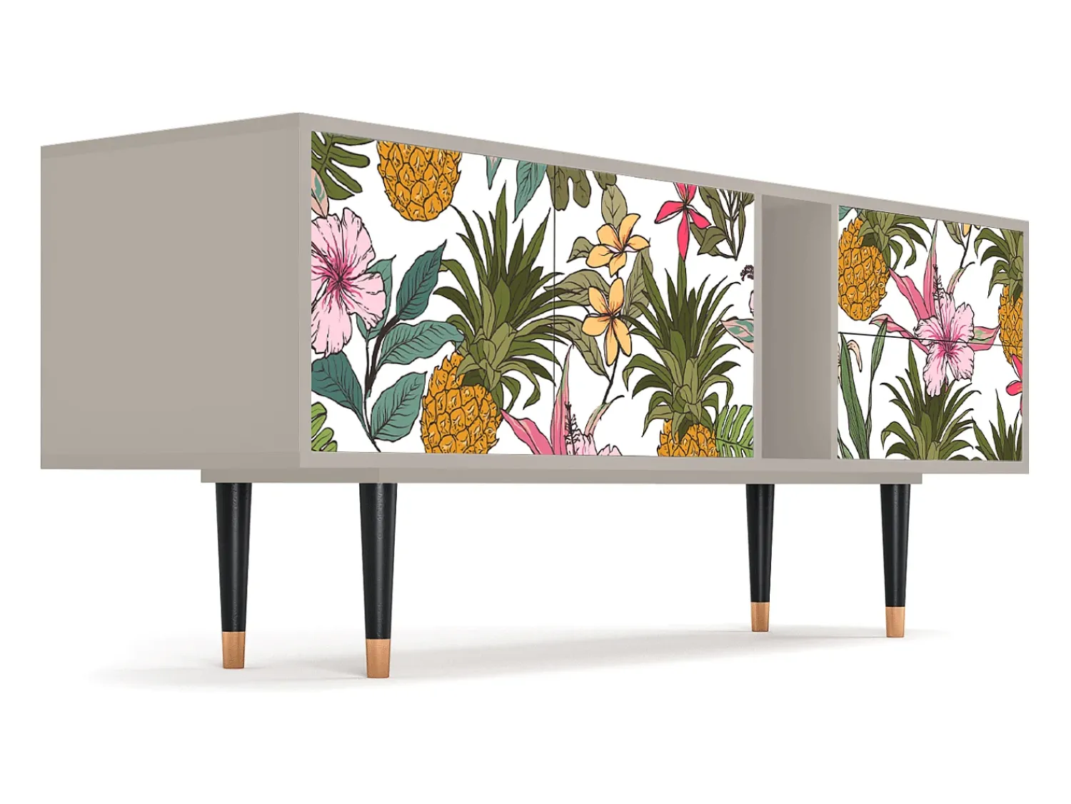 Mueble de TV - 170х69х48 cm - T1 - Estival Fruit, Areia^ Móvel De Tv