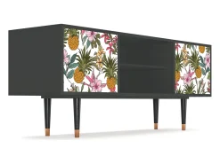 Móvel De Tv| Mueble de TV - 170х69х48 cm - T2 - Estival Fruit, Antracite Cinza antracite
