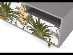 Mueble de TV - 125х56х41 cm - T7 - Estival Fruit, Cinza^ Móvel De Tv