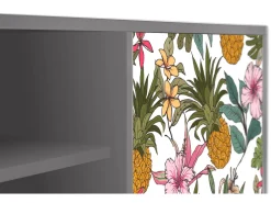 Mueble de TV - 170х69х48 cm - T2 - Estival Fruit, Cinza^ Móvel De Tv