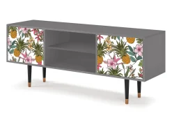 Mueble de TV - 170х69х48 cm - T2 - Estival Fruit, Cinza^ Móvel De Tv