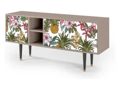Móvel De Tv| Mueble de TV - 150х69х41 cm - T5 - Estival Fruit, Latte Bege